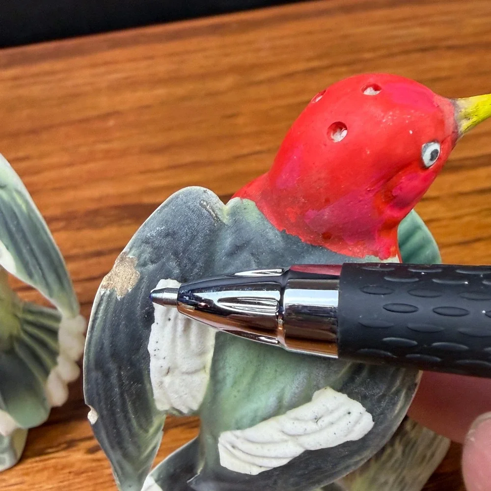 N/A vintage woodpecker